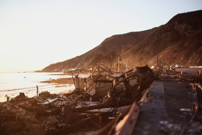 Malibu Burned After Palisades Fire